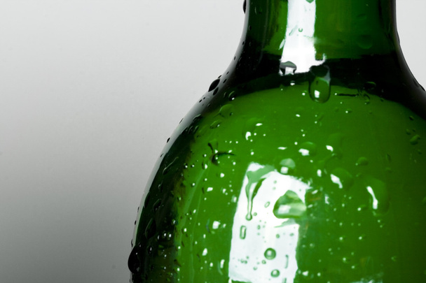 Water drops on bottle - Foto, Imagen