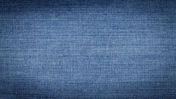 closeup view to abstract space of empty jean texture for the bus - Foto, imagen