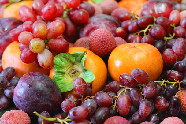 still life of fruits and berries - Photo, Image