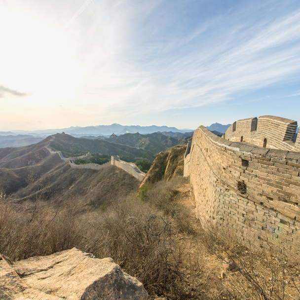 majestueuze grote muur van China - Foto, afbeelding