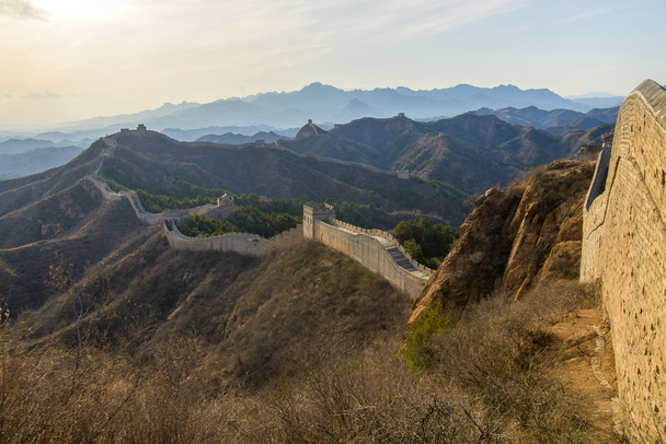 majestátní velká čínská zeď - Fotografie, Obrázek
