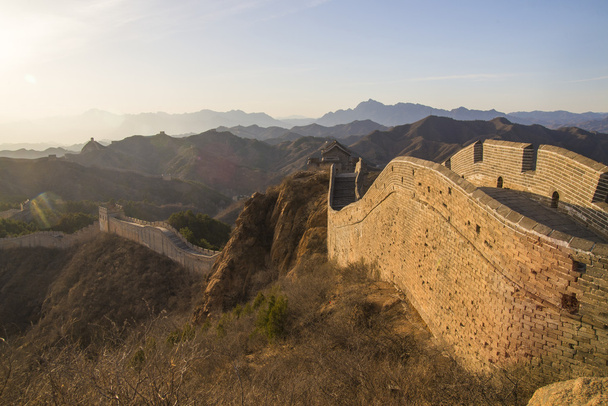 majestuosa gran pared de china - Foto, Imagen