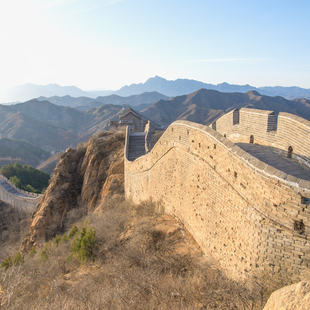 majestueuze grote muur van China - Foto, afbeelding