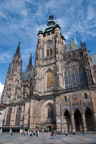 St. Vituskathedraal. Praag - Foto, afbeelding