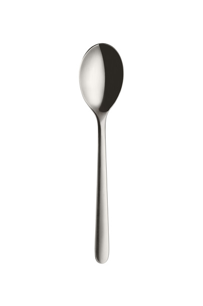 Modern spoon isolated on white - Φωτογραφία, εικόνα