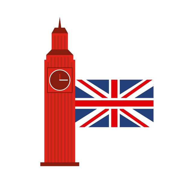 London city klasszikus ikon - Vektor, kép