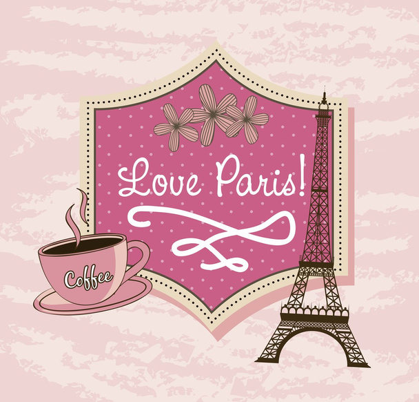 Amor París
 - Vector, Imagen