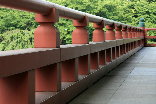 Wooden Bridge - Zojoji Shrine,Tokyo, Japan - Photo, Image