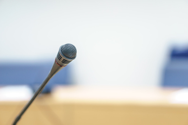 A conference microphone - Photo, Image