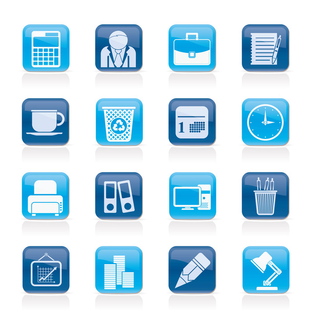 Business and office icons - ベクター画像