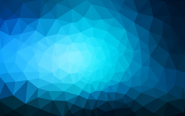 Μπλε πολυγωνικό design pattern, που αποτελείται από τρίγωνα και κλίση στο στυλ του origami. - Διάνυσμα, εικόνα