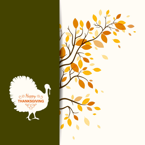 Vektor Happy Thanksgiving ünneplés Design - Vektor, kép