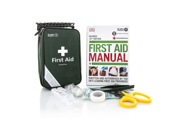 St John Ambulance eerste hulp Kit - Foto, afbeelding