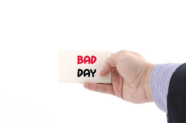 Bad day text concept - Photo, Image