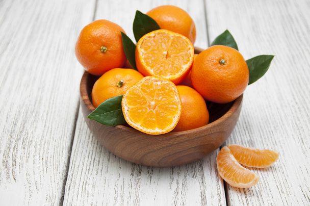 A Ripe tangerines - Photo, Image