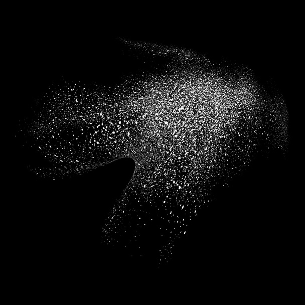 Абстрактное движение частиц зерна или пыли
  - Вектор,изображение