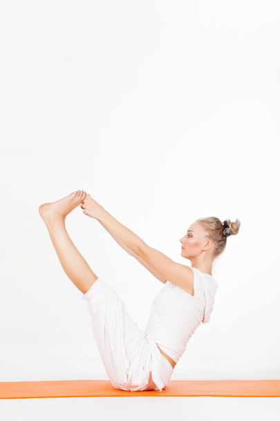 Yoga exercise - Foto, afbeelding