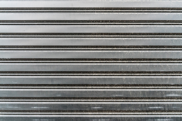 Metal sheet of roller gate - Photo, Image
