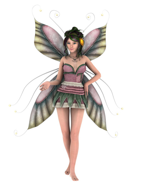 3D CG rendering of a fairy - Фото, зображення