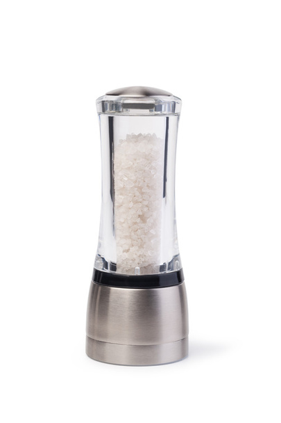 amoladoras de sal aisladas en blanco
 - Foto, Imagen