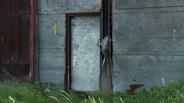 eski bina kapısı - Video, Çekim