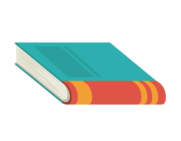 Isolated literature book design - Vektor, obrázek