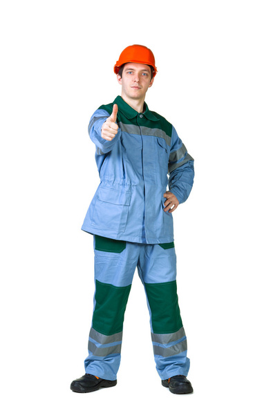 Picture of a young construction worker - Foto, immagini