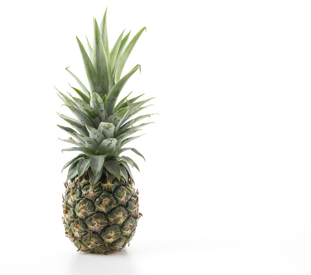 fresh pineapple on white background - Zdjęcie, obraz