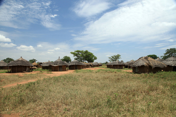 uchodźcy obozu - uganda, Afryka - Zdjęcie, obraz