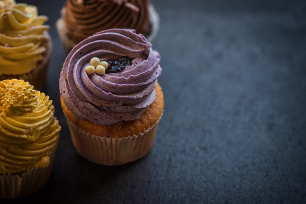 Cupcakes creme do deserto
 - Foto, Imagem