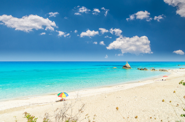 Avali beach, Lefkada island, Greece - Photo, Image