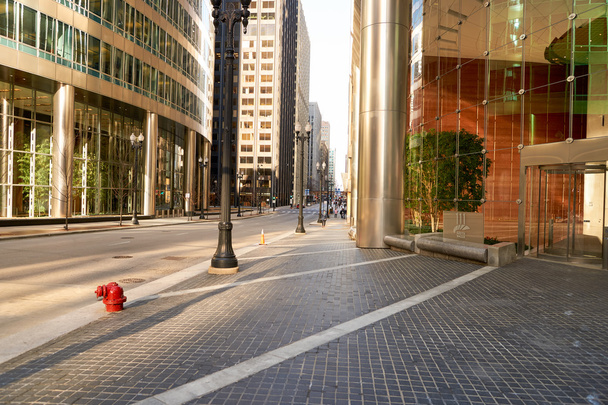 Street of Chicago at daytime - Photo, image