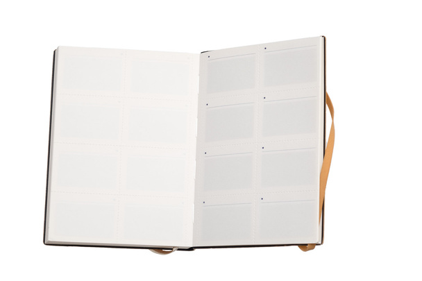 Щоденник відкритого бізнесу ізольовано на білому
 - Фото, зображення