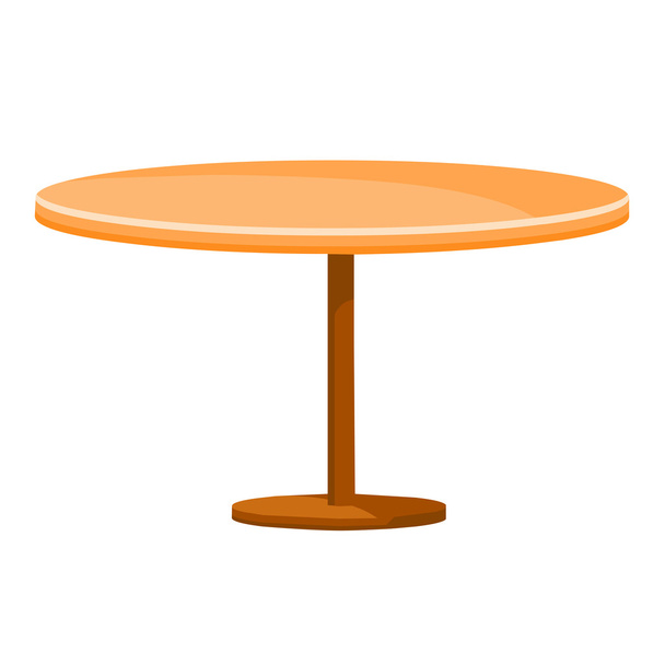 Dřevěný stůl samostatný obrázek - Vektor, obrázek