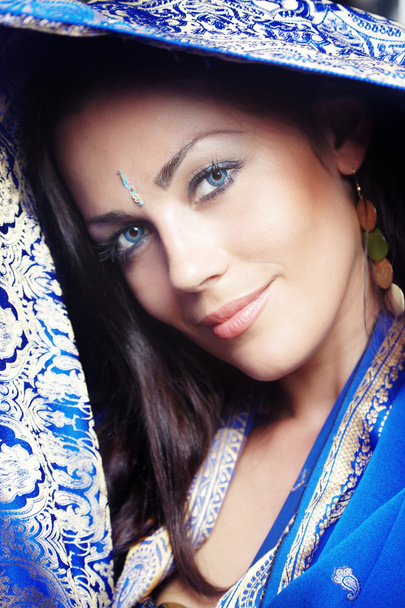 Femme en sari
 - Photo, image