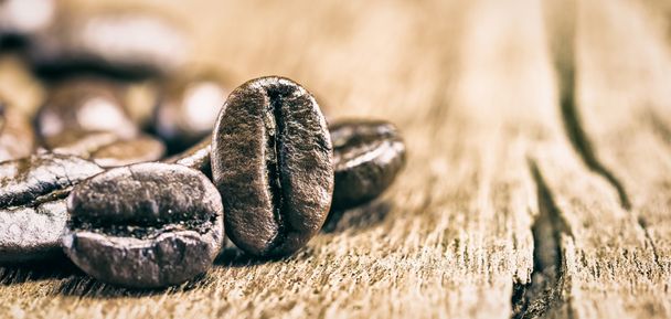 背景、背景、ワシントン州のために適したコーヒー豆のテクスチャ - 写真・画像