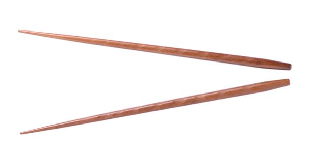 Dřevěná páry hůlky na bílém pozadí - Fotografie, Obrázek