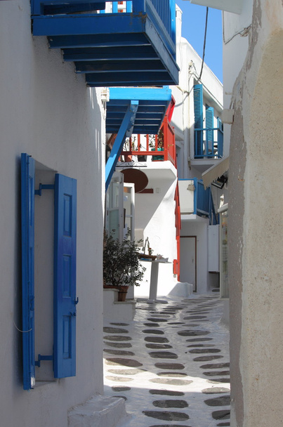 Paesaggio urbano di Mykonos
 - Foto, immagini