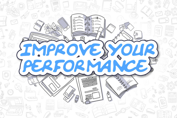 Improve Your Performance - Business Concept. - Photo, Image