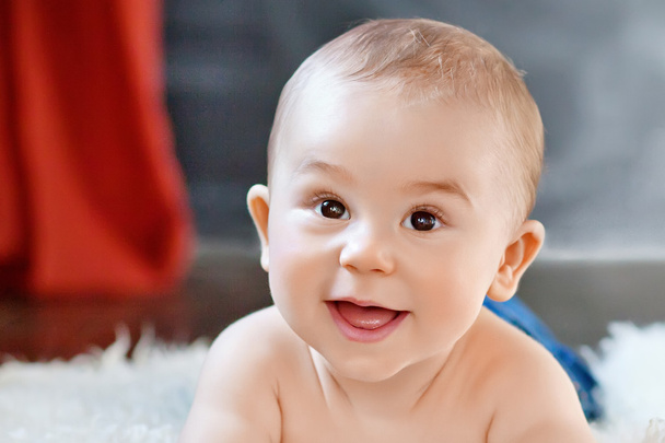 Cute smile little boy - Фото, изображение