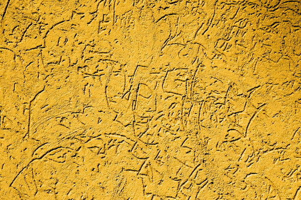 Текстура из старого винтажного золота штукатурки стены
 - Фото, изображение