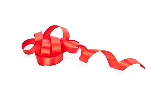 Red ribbon - Zdjęcie, obraz