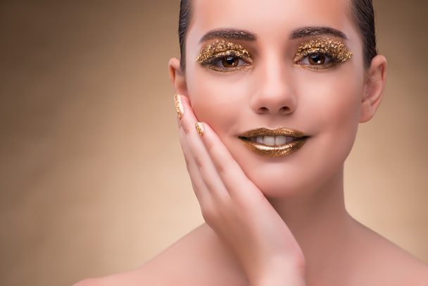 Young woman with elegant makeup - Photo, Image