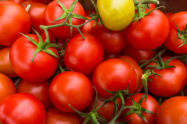 red tomatoes background. Group of tomatoes - Valokuva, kuva