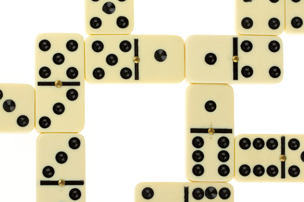 Close up van domino - Foto, afbeelding