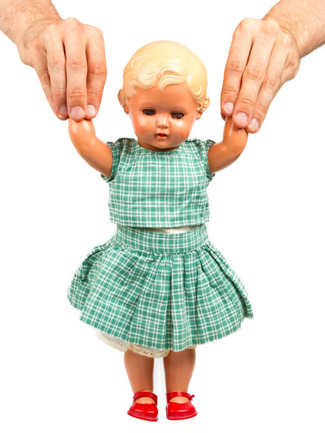 Очень старая кукла (1940-е годы)
) - Фото, изображение