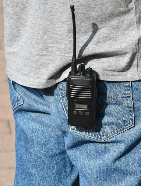 Walkie-talkie in the pocket - Photo, Image