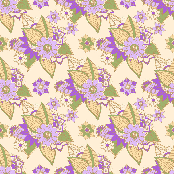Zentangle abstract flowers. Doodle flower. Vector illustration - Vecteur, image