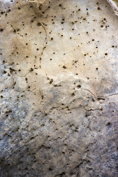 Tufsteen is een vulkanische steen. de meeste van de historische gebouwen - Foto, afbeelding