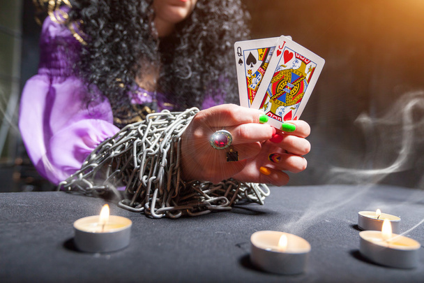 Sorceress telling fortunes - Fotografie, Obrázek